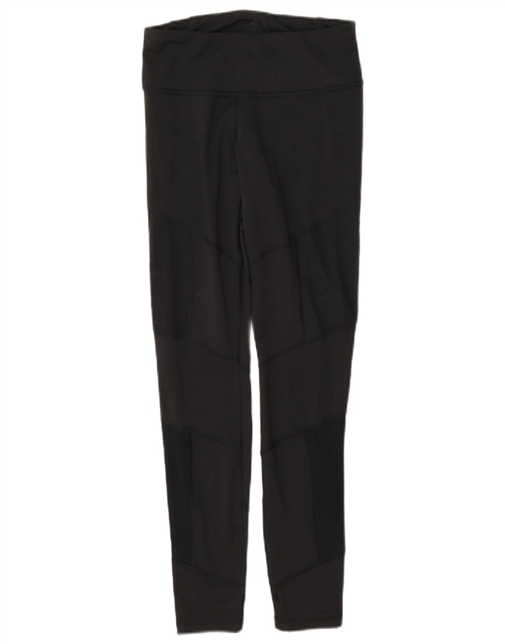 Leggings pentru femei Reebok UK 8/10 Poliester negru mic