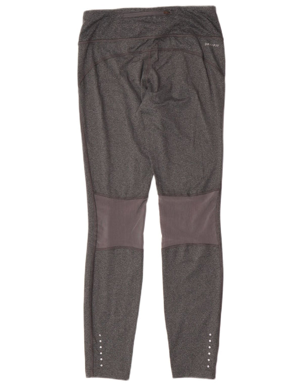 Leggings Nike Dri Fit pentru femei UK 10 Small Gri Poliester