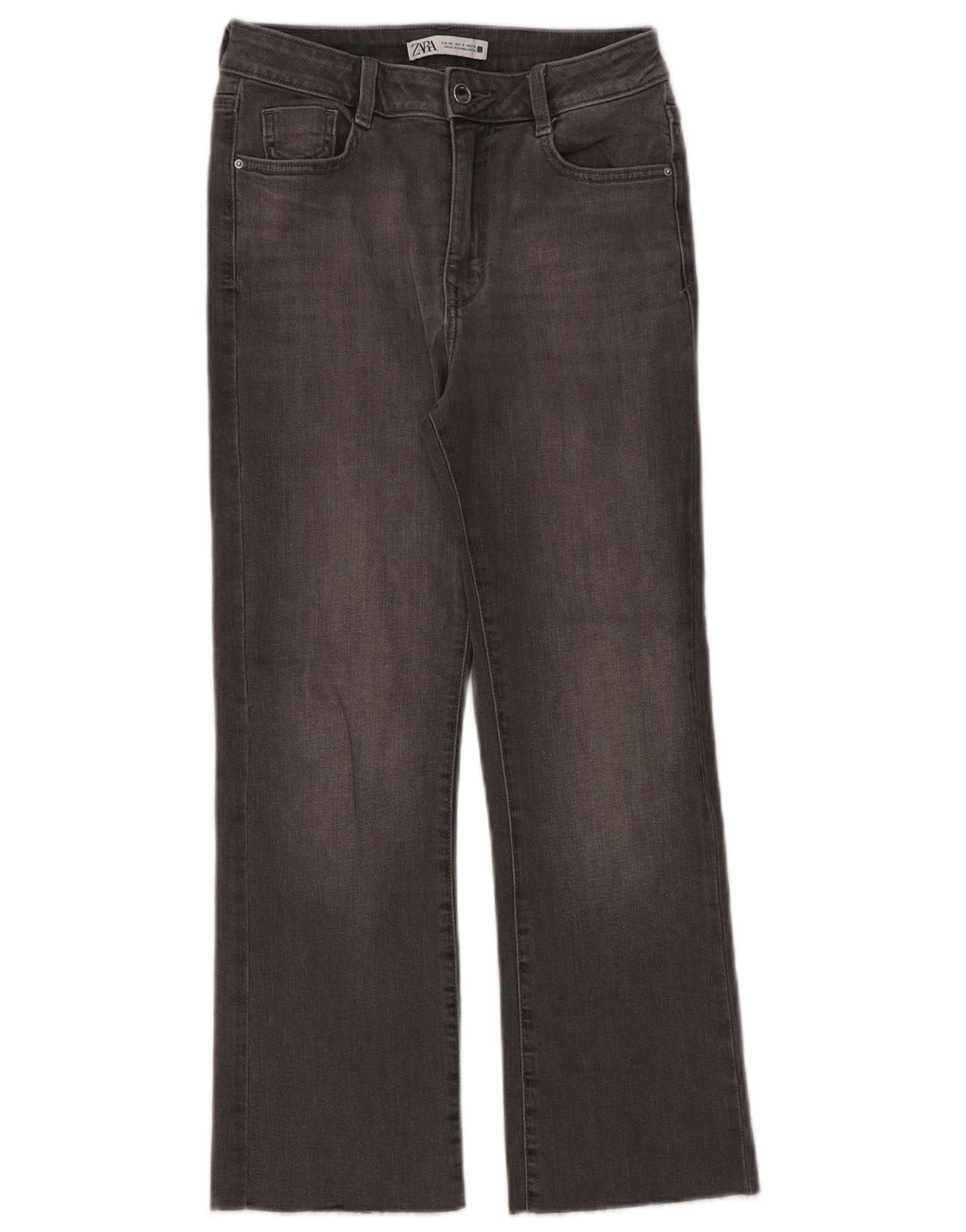 Blugi Bootcut pentru Damă Zara EU 36 XS W26 L26 Gri
