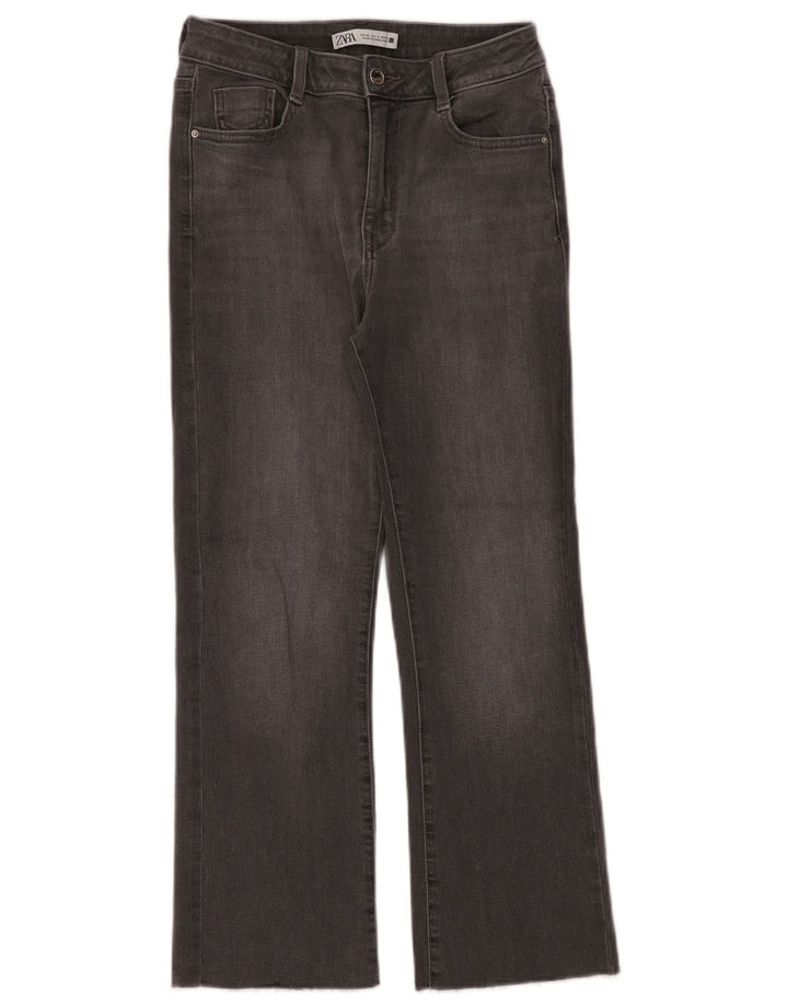 Blugi Bootcut pentru Damă Zara EU 36 XS W26 L26 Gri