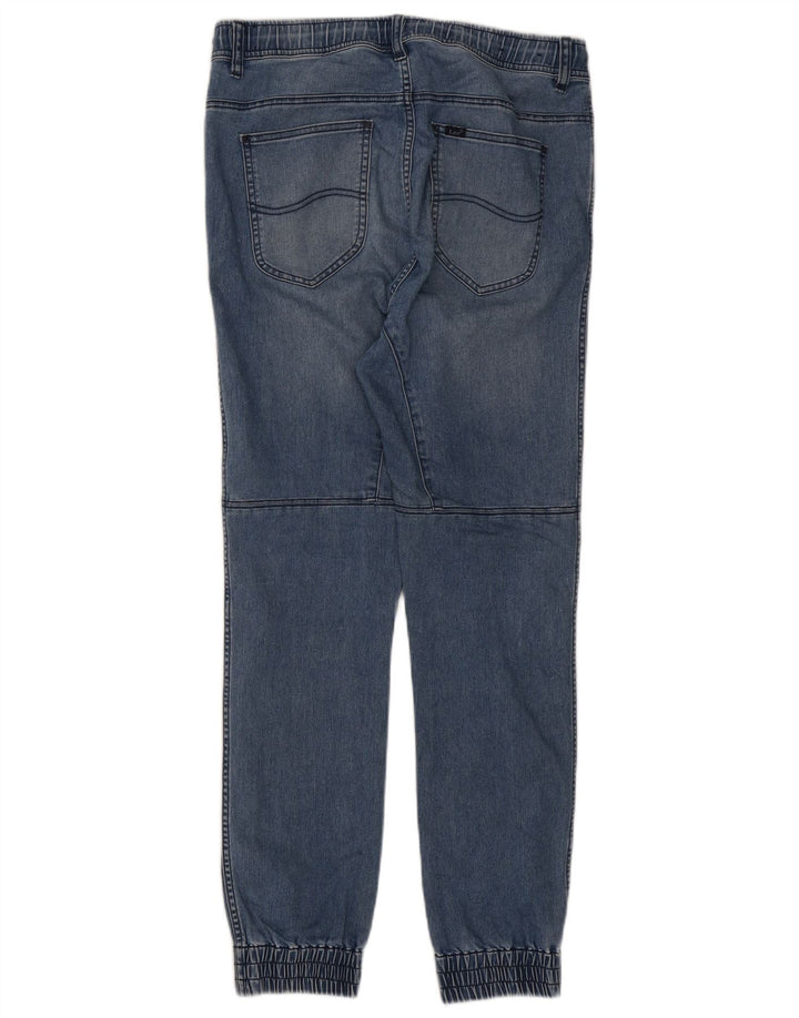 Pantaloni de jogging pentru femei Lee Blugi subțiri Mediu L30 L29 Bumbac albastru
