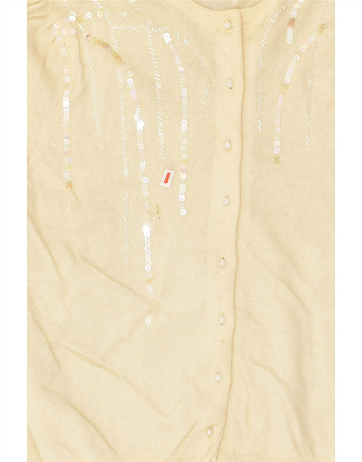 VINTAGE Womens Cardigan Sweater IT 42 Medium Off White | Vintage Vintage | Thrift | Second-Hand Vintage | Used Clothing | Messina Hembry 