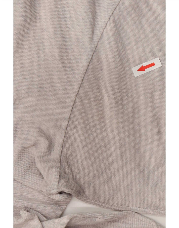 Tricou polo Sergio Tacchini pentru bărbați IT 50 bumbac gri mediu