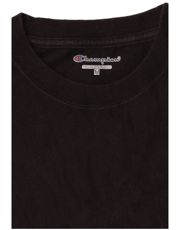 Tricou Bărbați Champion Top Medium Negru Bumbac