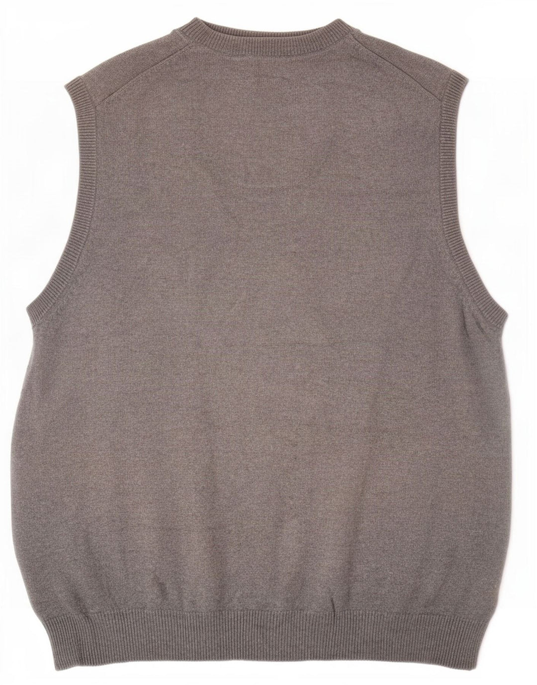 Marks & Spencer Mens Regular Fit Vest Tank Top Mare Bumbac Gri
