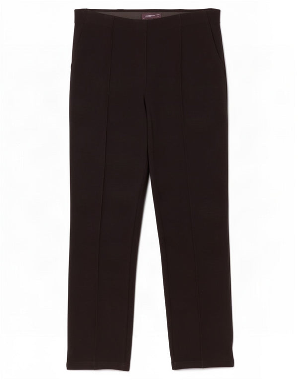 Pantaloni casual drepti pentru femei Marks & Spencer UK 14 Large W32 L29 Negru