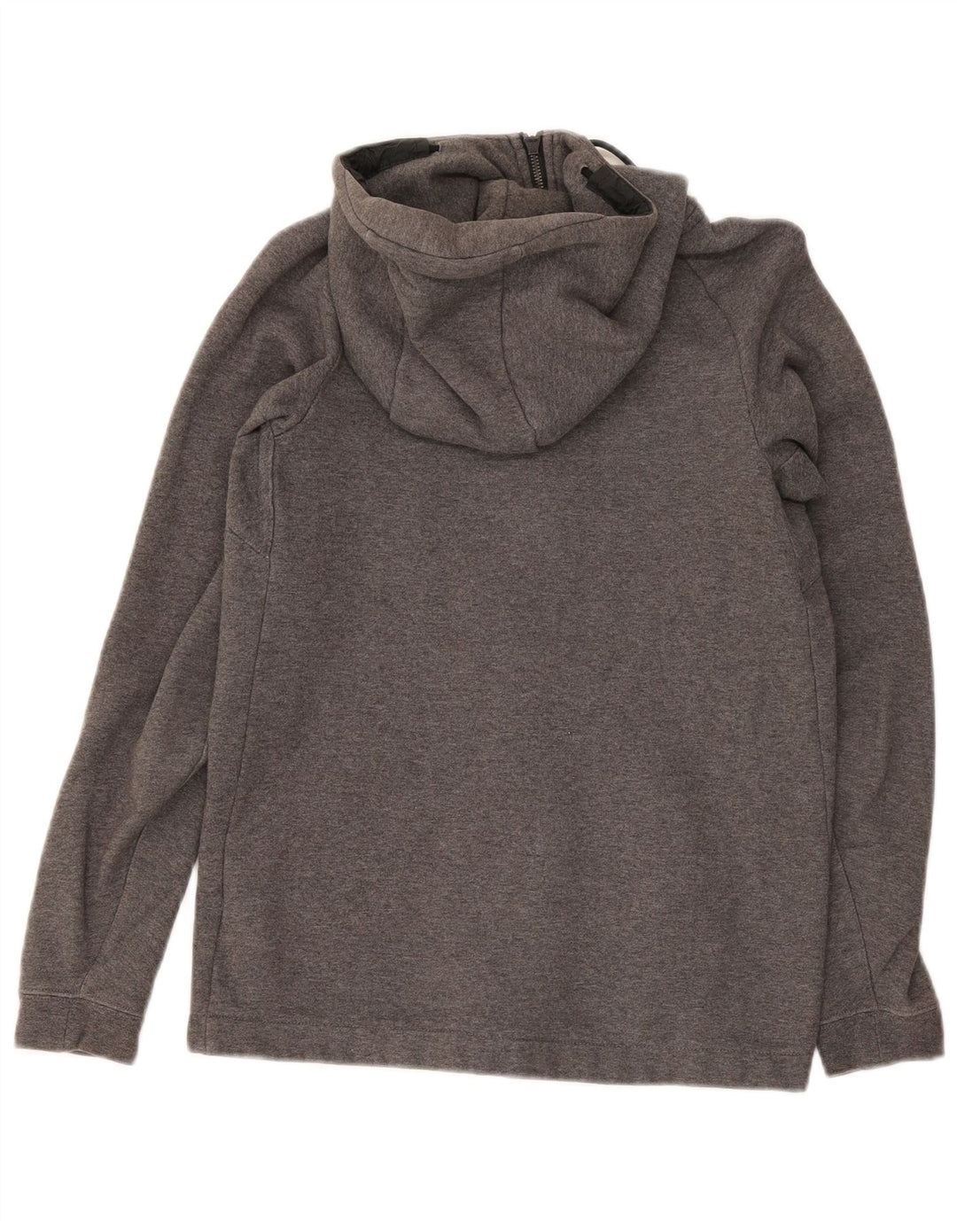 Pulover Nike pentru bărbați, cu fermoar, bumbac, gri mic