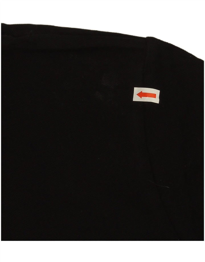 Tricou polo cu grafică pentru bărbați Just Cavalli, cu craniu mediu din bumbac negru