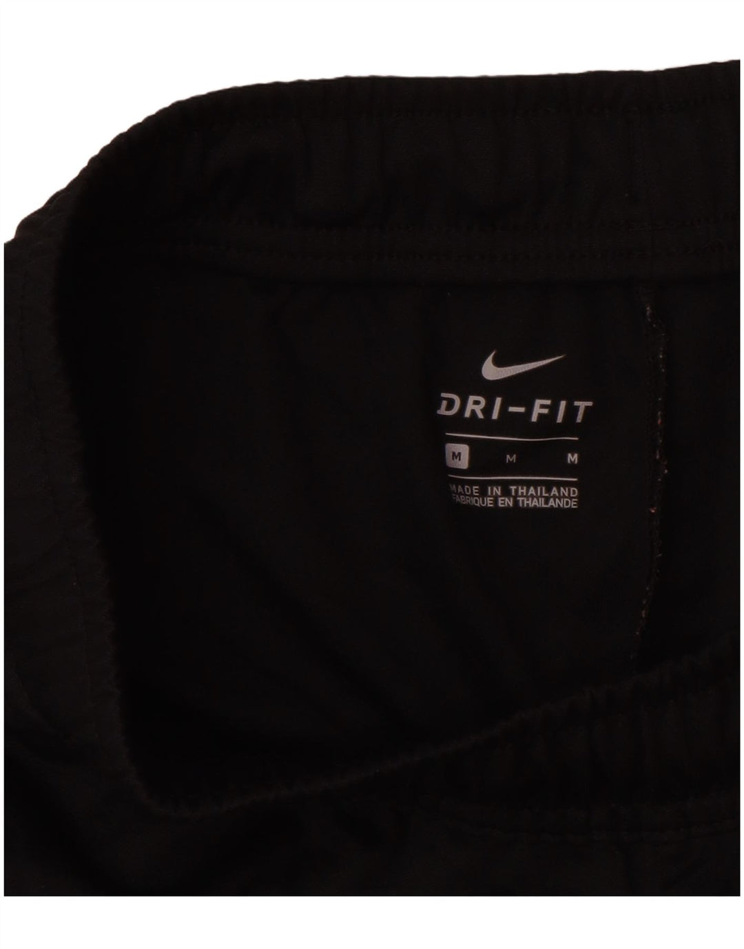 Pantaloni de trening Nike Dri Fit Graphic pentru femei UK 14 Poliester mediu negru