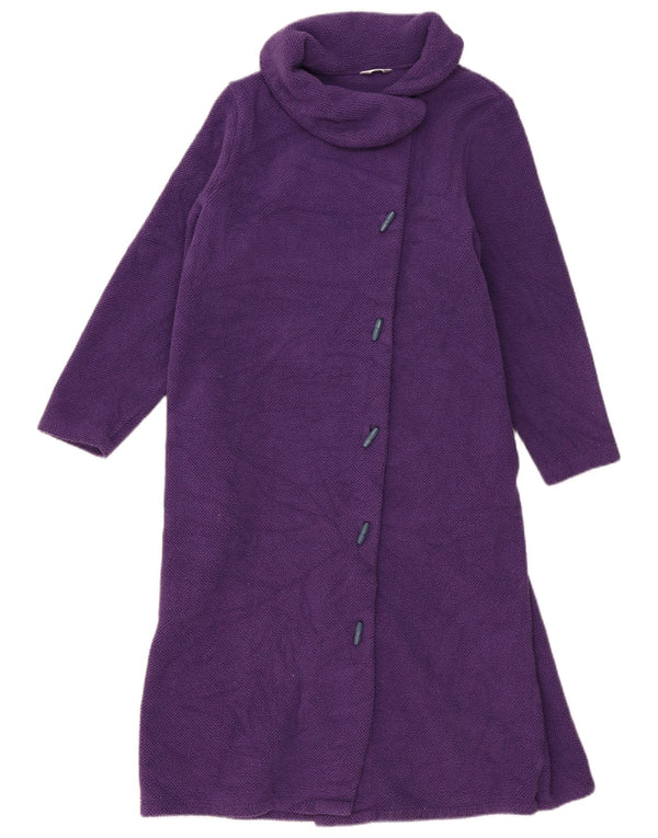Palton pentru femei Marks & Spencer fleece cu mâneci 3/4 UK 16/18 mare violet