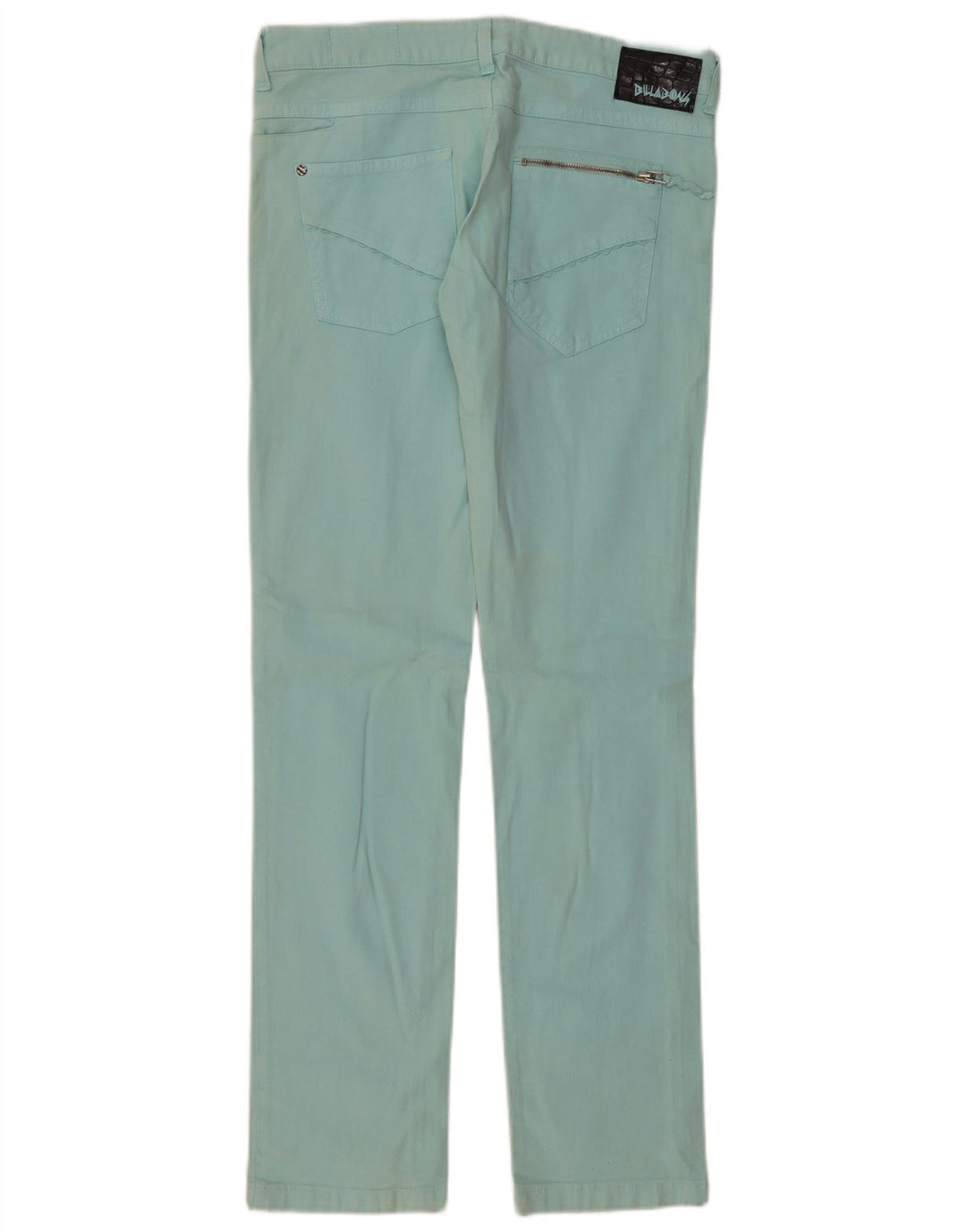 BILLABONG Pantaloni slim casual pentru femei W32 L32 bumbac albastru