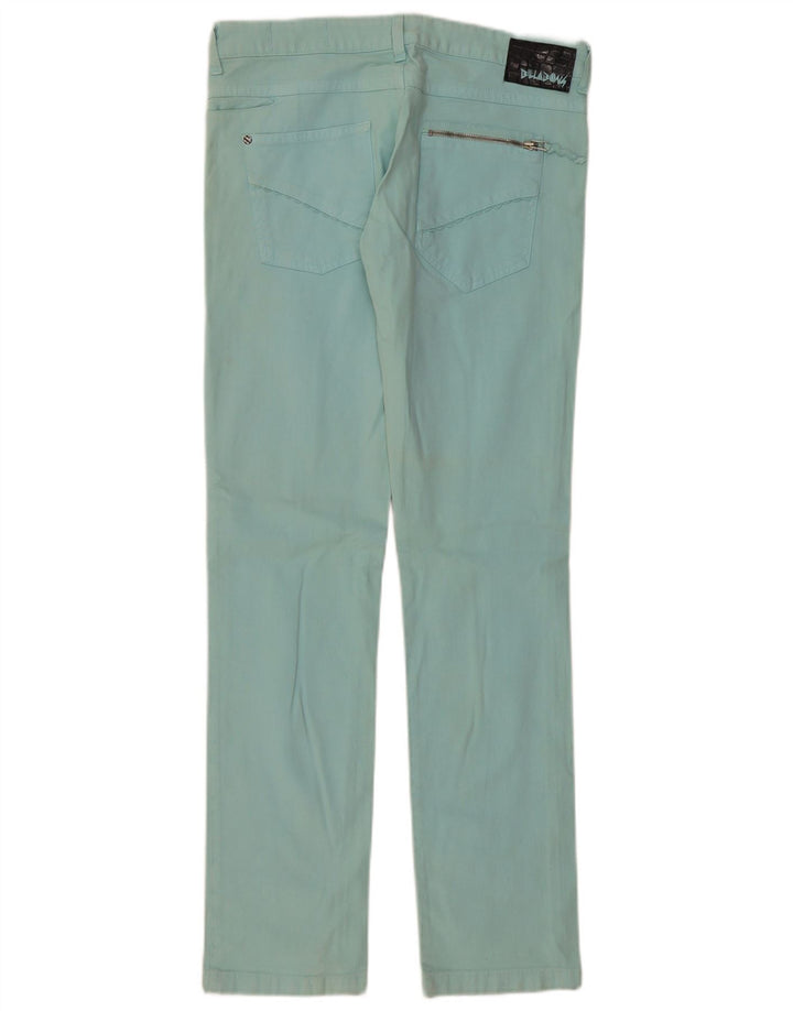 BILLABONG Pantaloni slim casual pentru femei W32 L32 bumbac albastru
