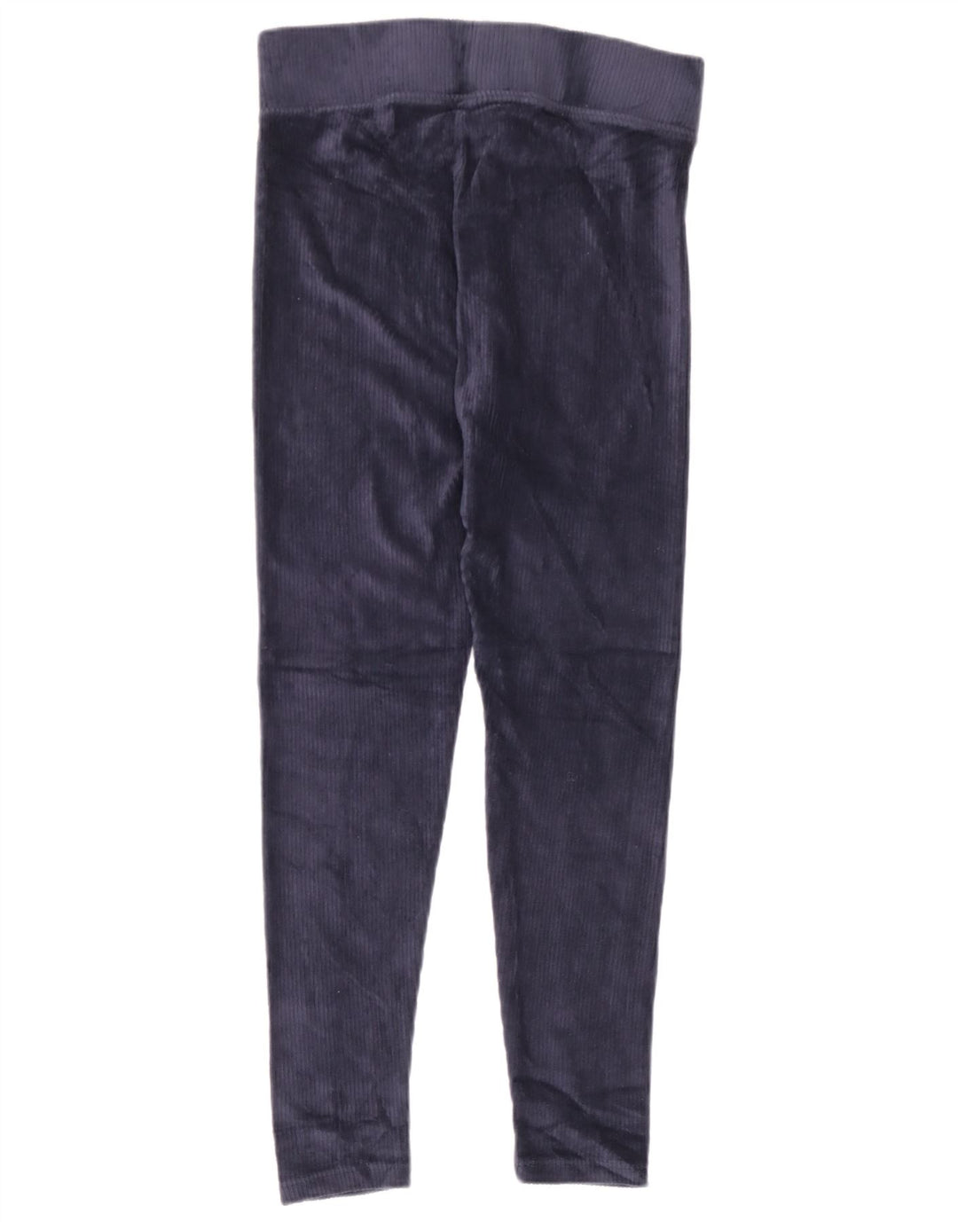 Leggings din velur pentru femei Marks & Spencer UK 12, mediu, bleumarin, bumbac