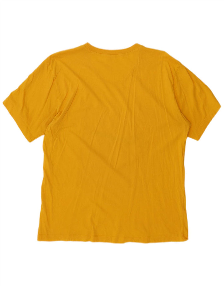 Tricou grafic pentru bărbați CHAMPION Top mare galben