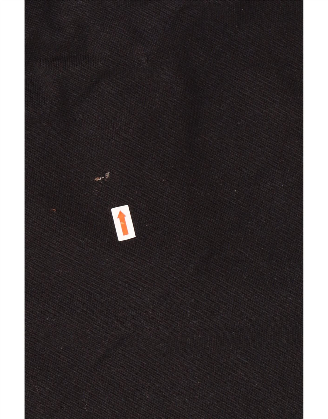 TOMMY HILFIGER Mens Polo Shirt Large Black Cotton