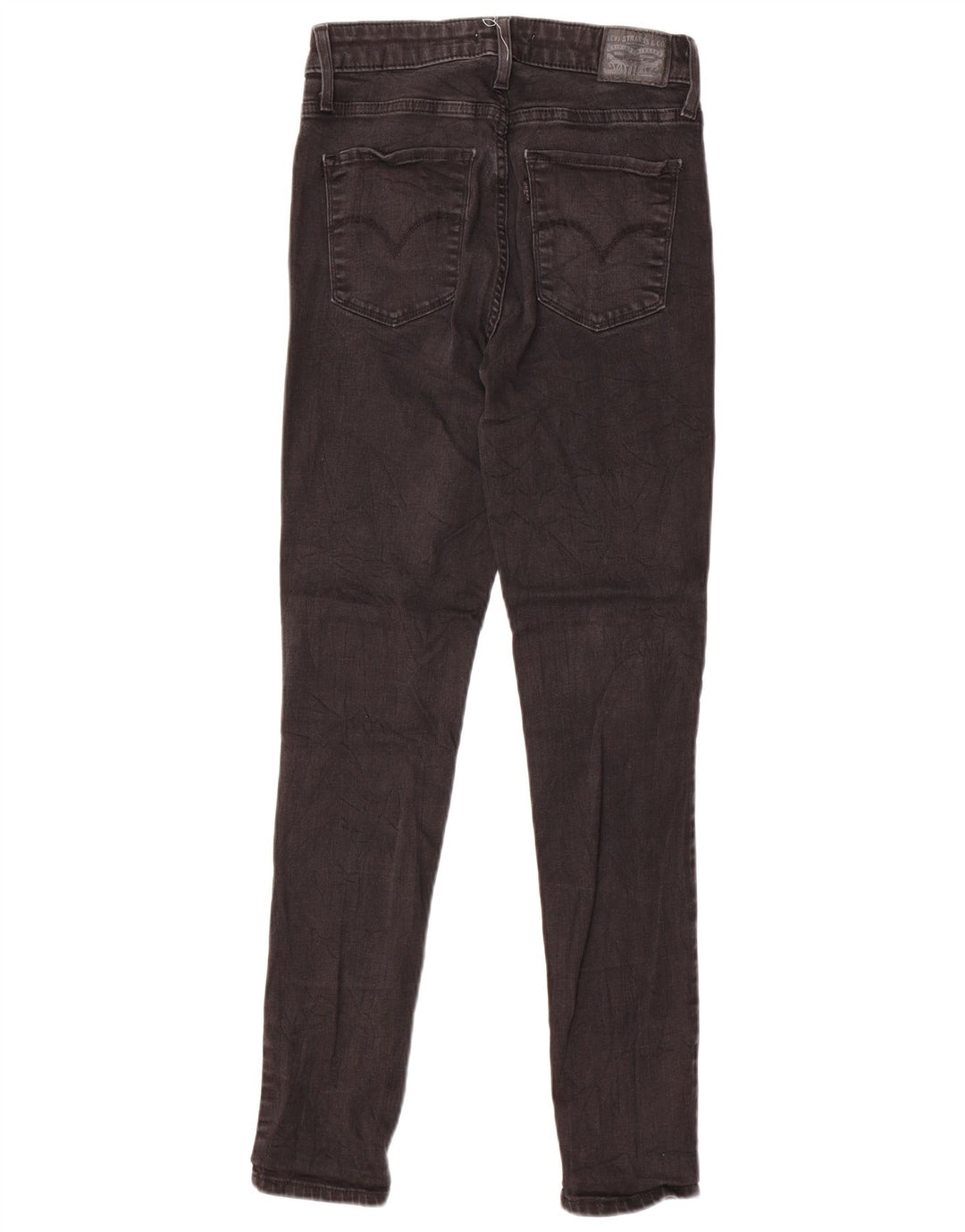 Blugi skinny cu talie mare 721 LEVI'S pentru femei L27 L29 bumbac negru