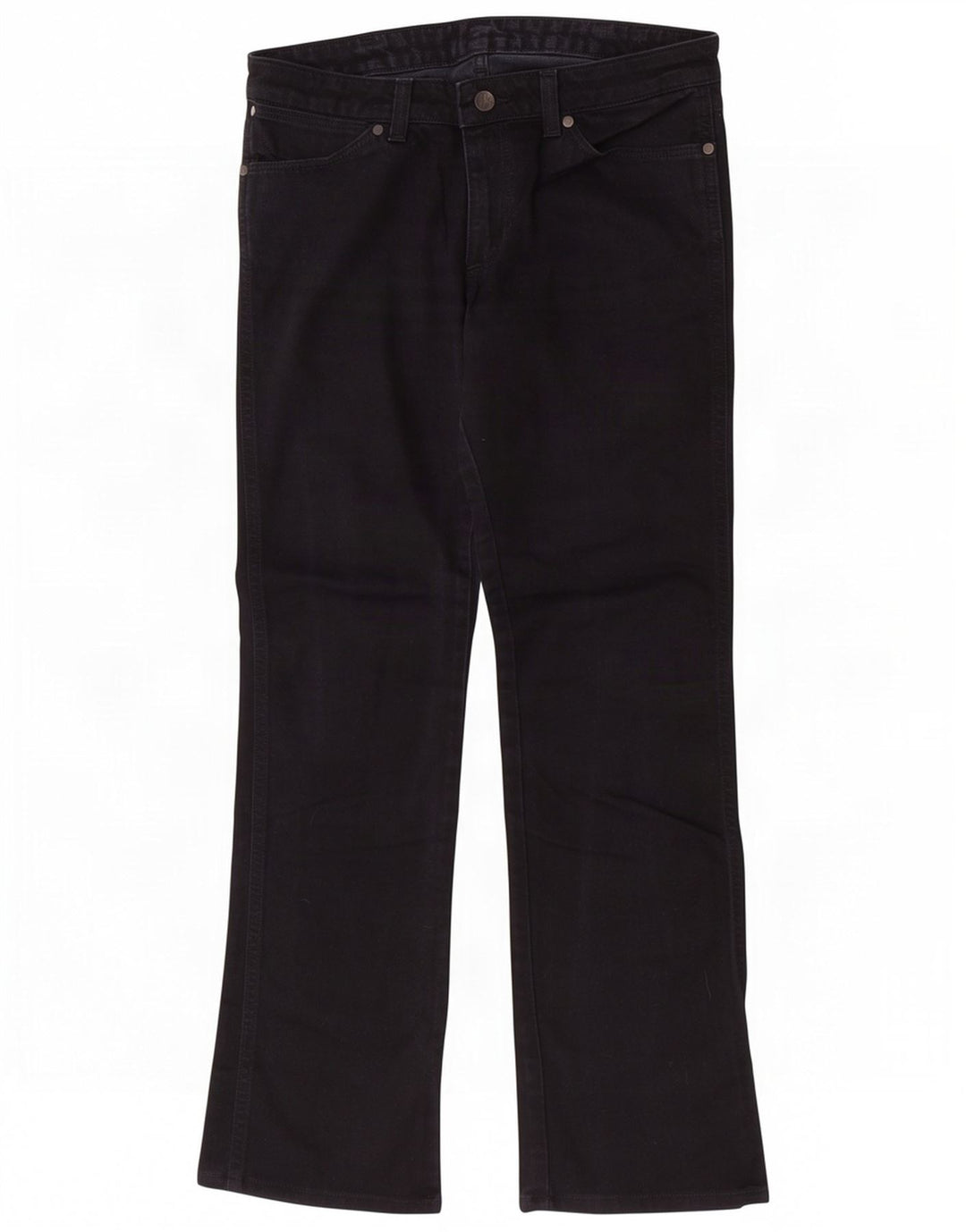 Blugi drepti pentru femei Wrangler Iris W30 L30 bumbac negru