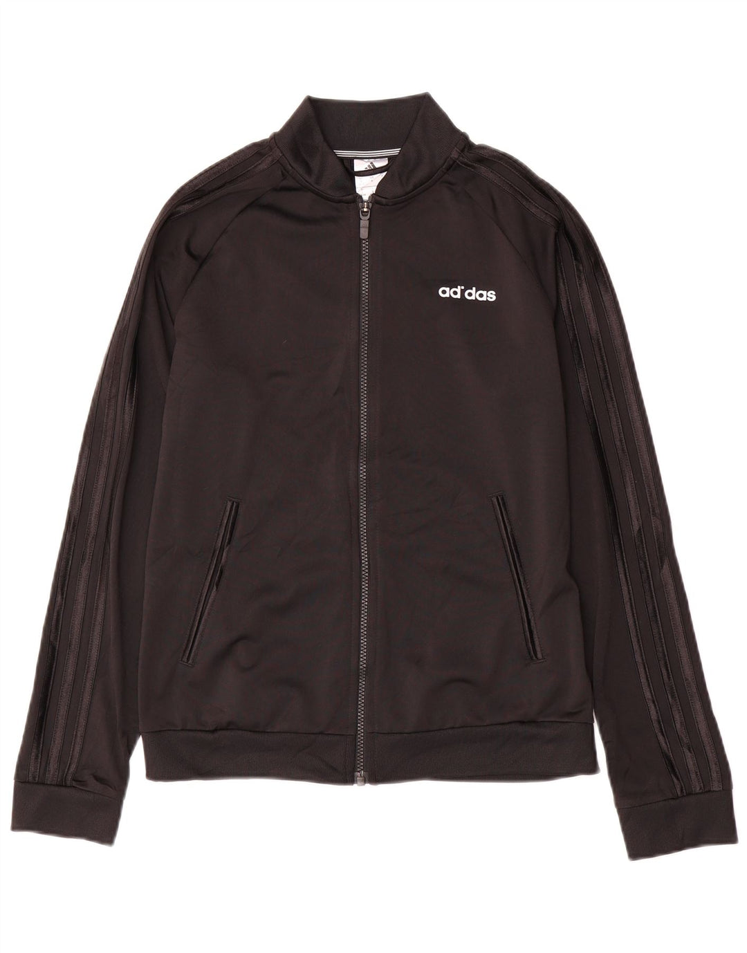 Jachetă de trening pentru femei Adidas UK 8/10 Poliester negru mic