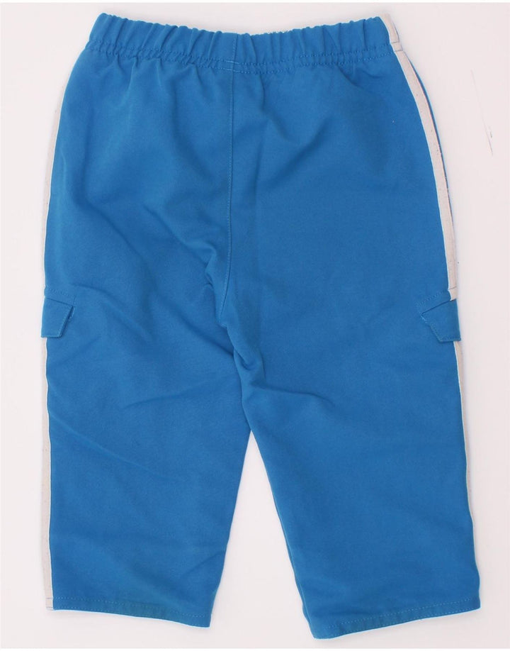 Pantaloni de trening adidas pentru bebelusi Cargo 6-9 luni poliester albastru