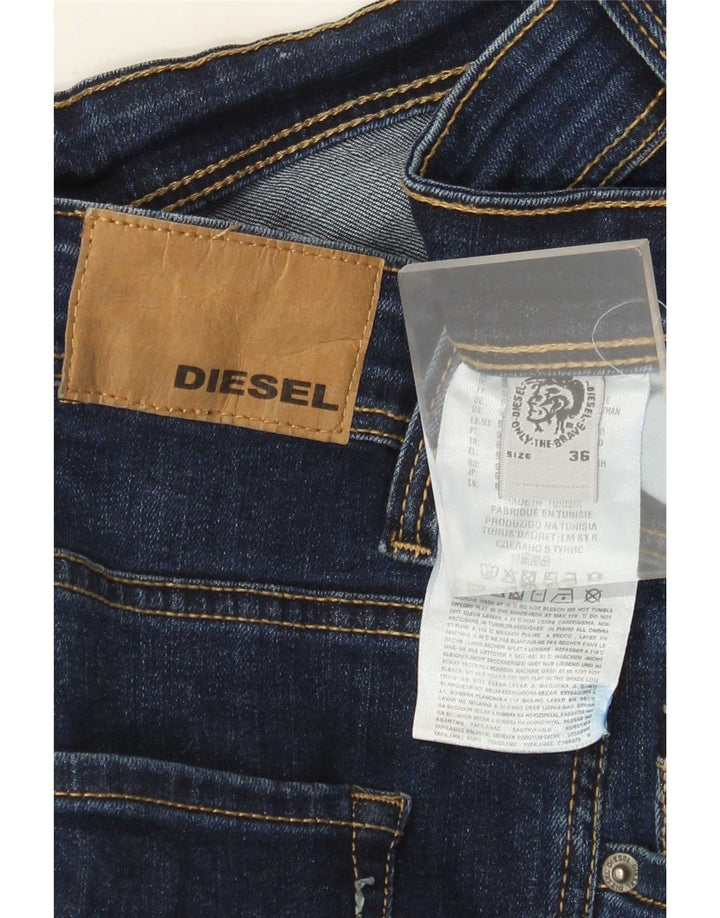 Blugi subțiri pentru femei Diesel W36 L31 Bumbac albastru