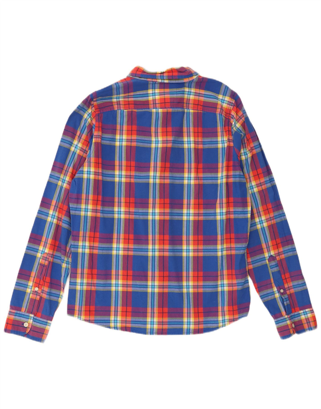 Cămașă Hollister pentru bărbați XL Blue Check Bumbac