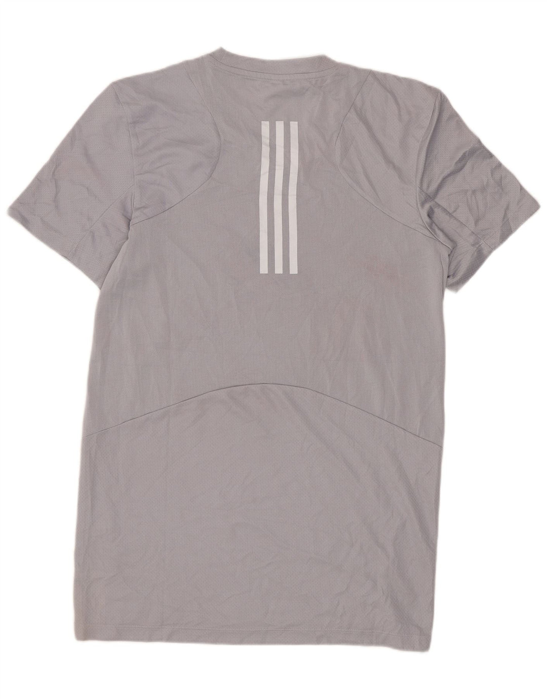 Tricou bărbați ADIDAS Top mic, gri, poliester