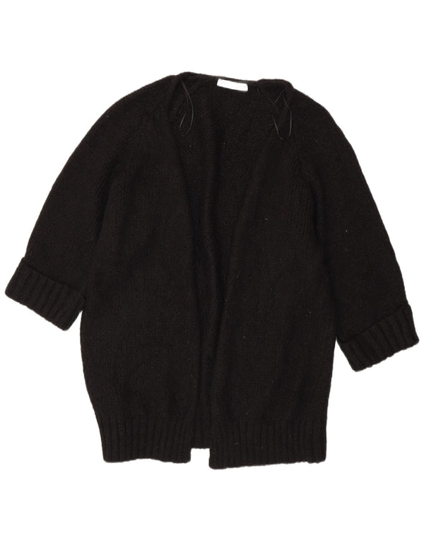 Pulover cardigan deschis supradimensionat pentru femei ZARA UK 10 Mic Negru