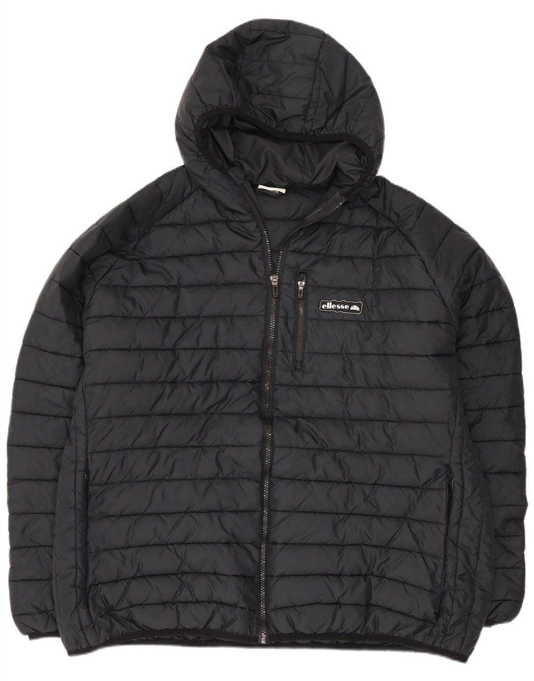 Jachetă căptușită cu glugă pentru femei Ellesse UK 24 4XL Poliester negru