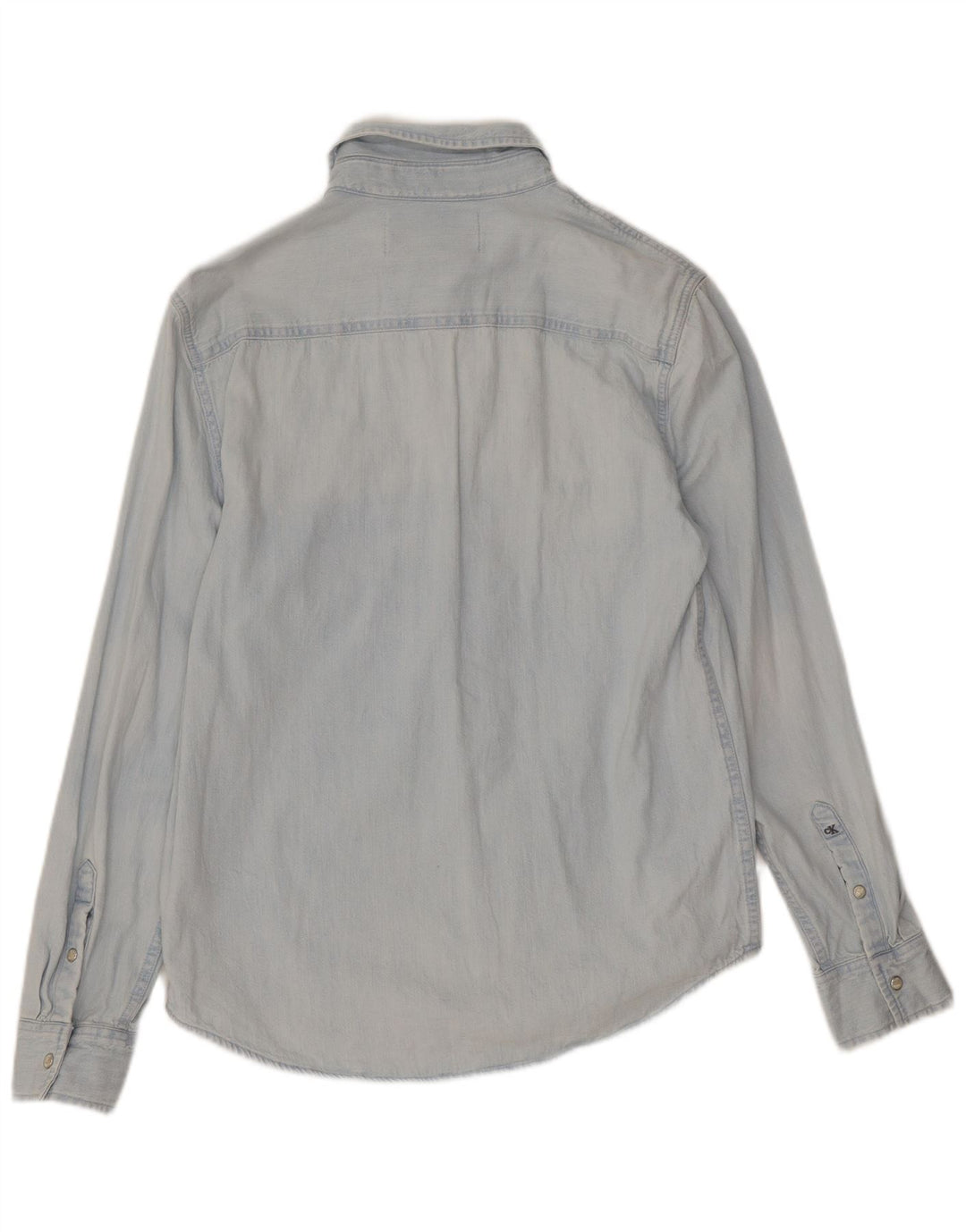 Cămașă de blugi pentru bărbați Calvin Klein Jeans, albastru mic