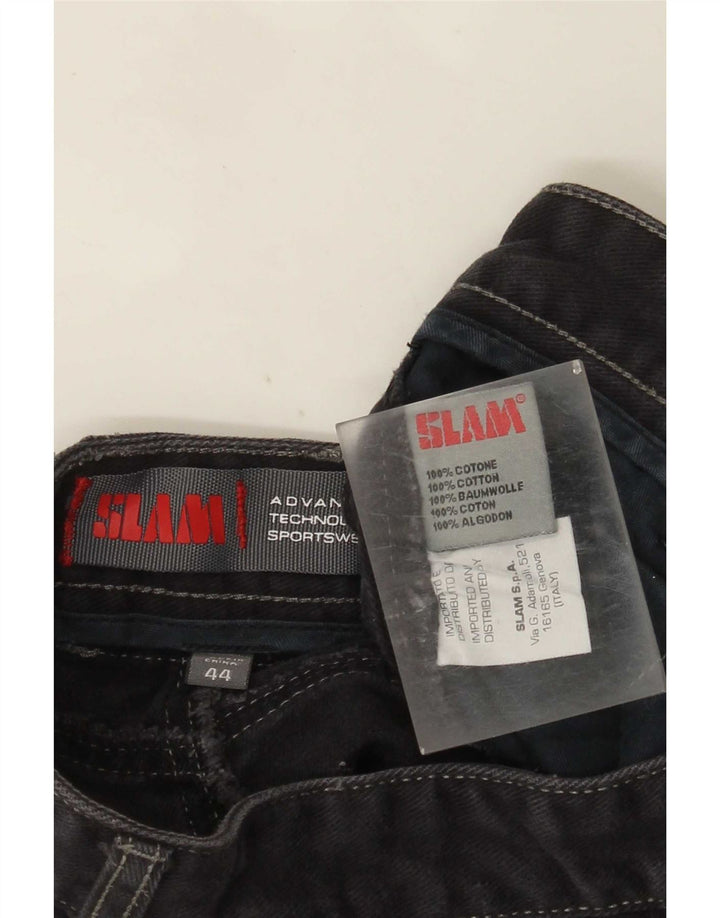 Blugi drepti pentru femei Slam IT 44 Medium W30 L33 Bumbac gri