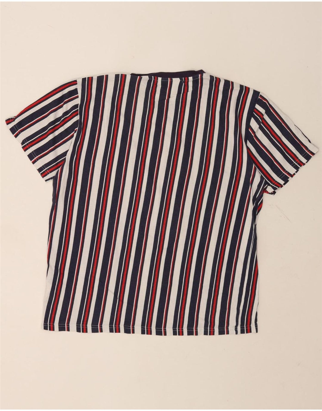 Tricou Bărbați FILA Top Mediu Multicolor, Bumbac cu dungi