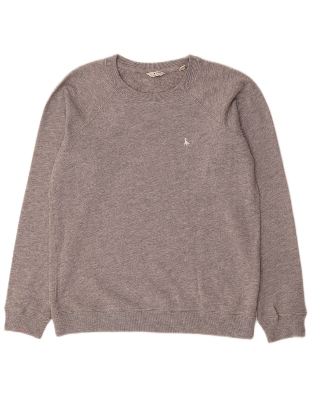 Pulover pentru femei Jack Wills UK 12, bumbac cu pete gri mediu