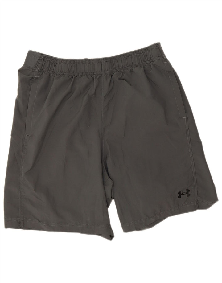 Pantaloni scurți sport grafic Under Armour pentru bărbați, mari, gri