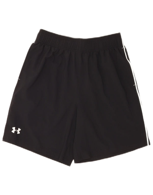 Pantaloni scurți sport grafic Under Armour pentru bărbați, medii, negri