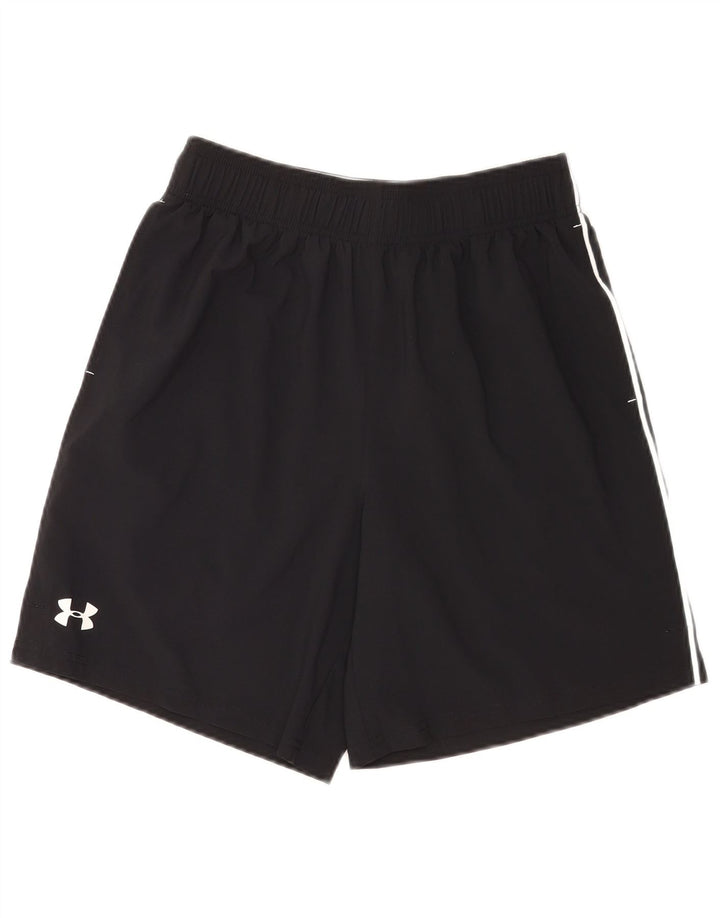 Pantaloni scurți sport grafic Under Armour pentru bărbați, medii, negri