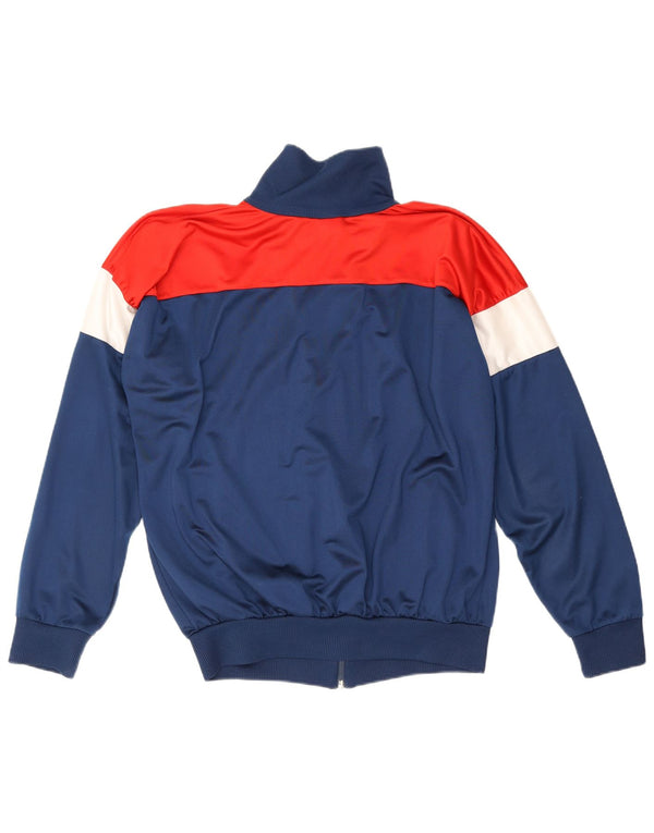 Jachetă de trening Puma pentru bărbați, poliester color bloc, albastru marin mediu