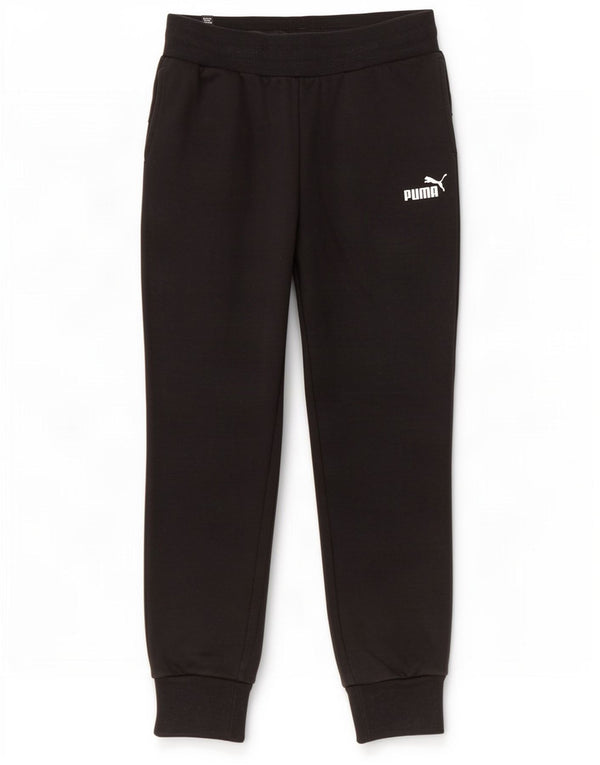 Pantaloni de trening Puma pentru femei Joggeri UK 10 Bumbac negru mic