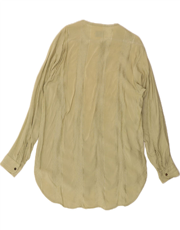 ENRICO COVERI Womens Pullover Shirt IT 44 Medium Beige Striped Vintage Enrico Coveri and Second-Hand Enrico Coveri from Messina Hembry 