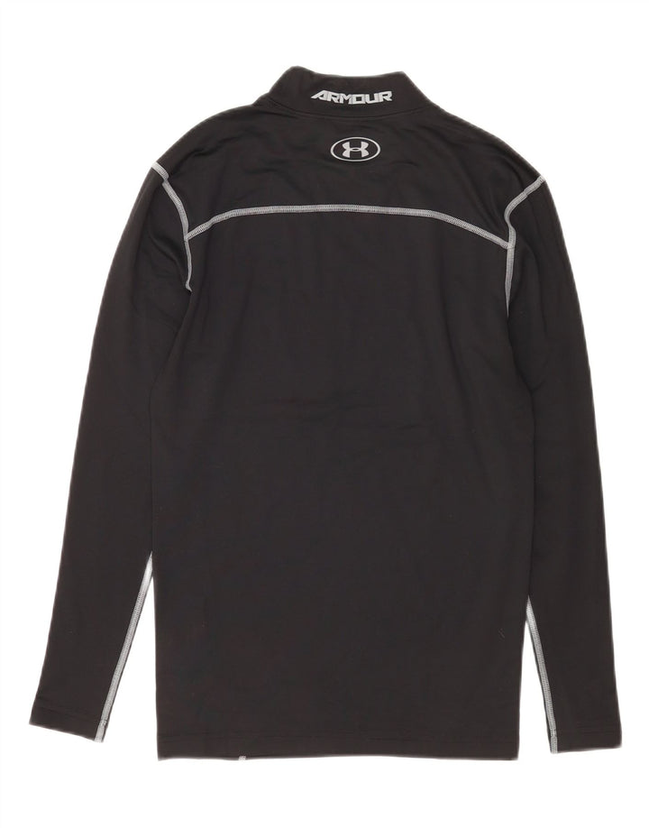 Under Armour Cold Gear Top cu mânecă lungă pentru femei UK 12 Poliester mediu negru