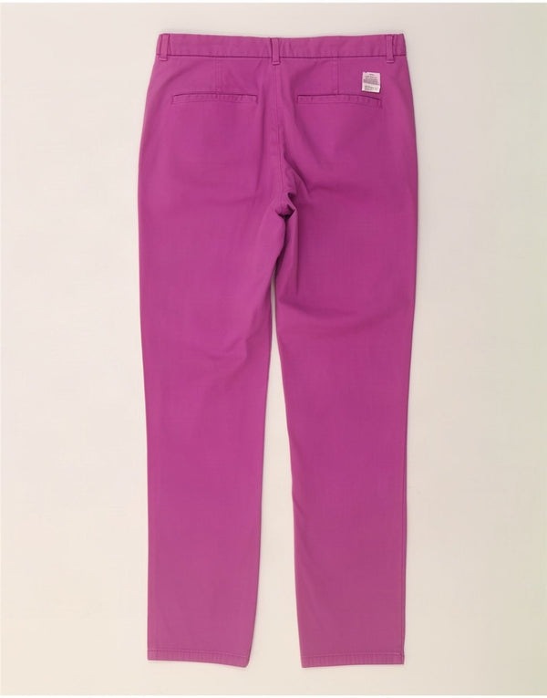 Pantaloni chino drepti pentru femei Marks & Spencer UK 14 Large W34 L30 Violet