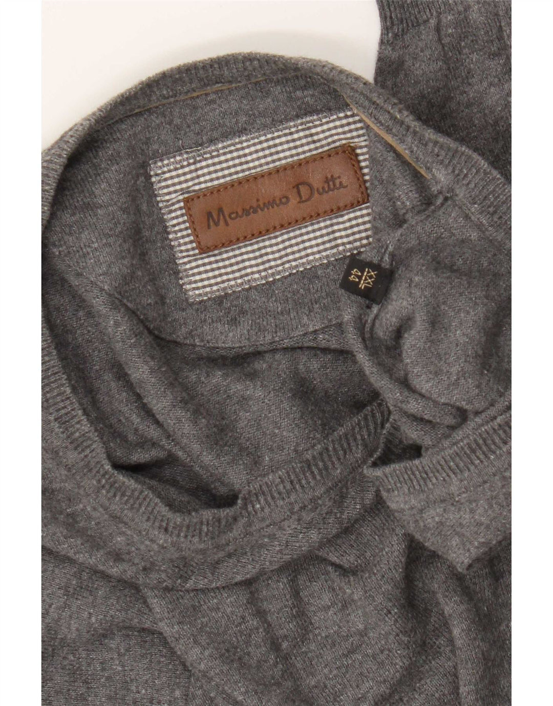 Pulover cu decolteu în V Massimo Dutti pentru bărbați, 2XL, gri
