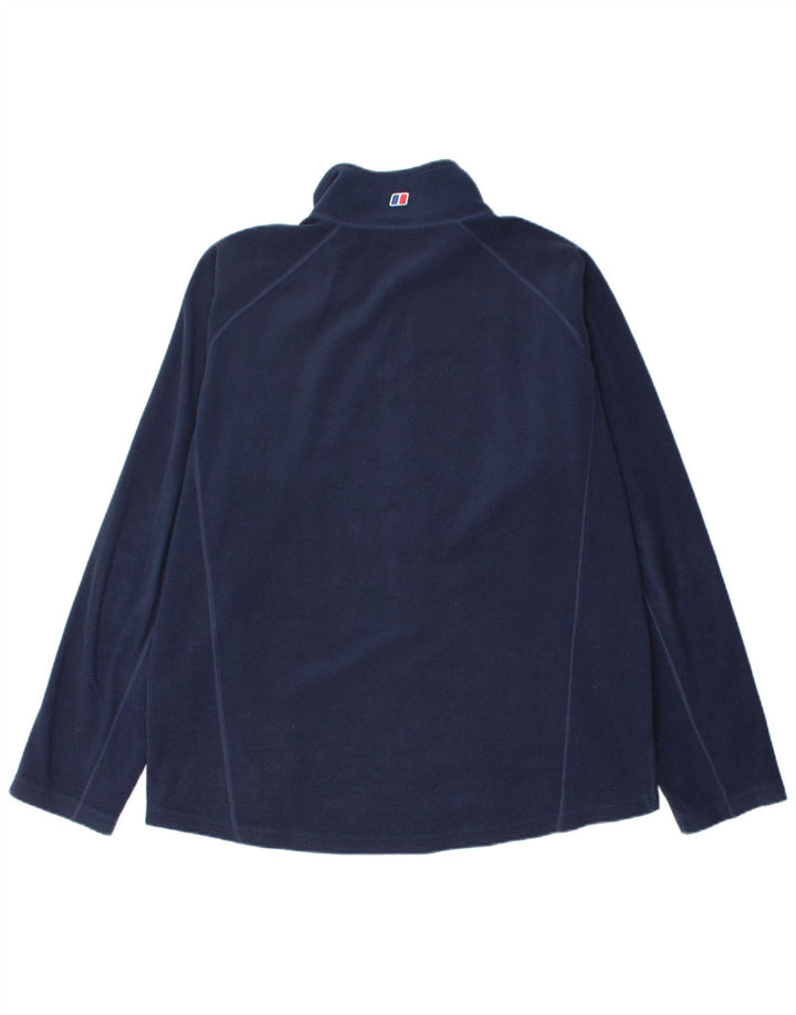 Jachetă fleece pentru bărbați Berghaus UK 40, mare, albastru, poliester