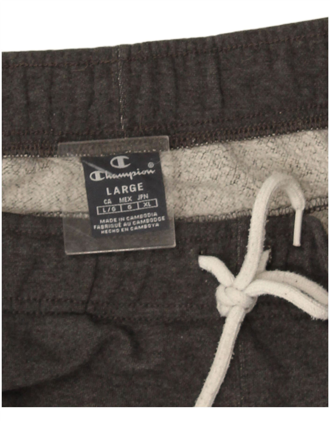 Pantaloni de trening grafic pentru bărbați Champion Pantaloni de jogging mari, gri