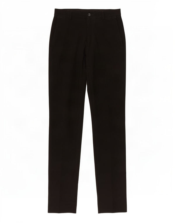 Marks & Spencer Pantaloni skinny casual pentru bărbați W28 L33 Poliester negru