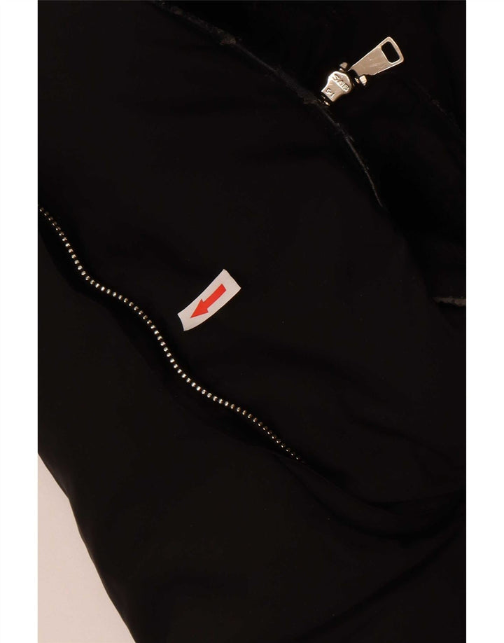 Jachetă căptușită pentru femei Zara UK 20 2XL Poliester negru