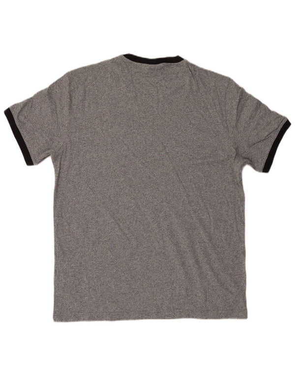 Tricou grafic pentru bărbați Champion Top mare, gri, bumbac cu pete