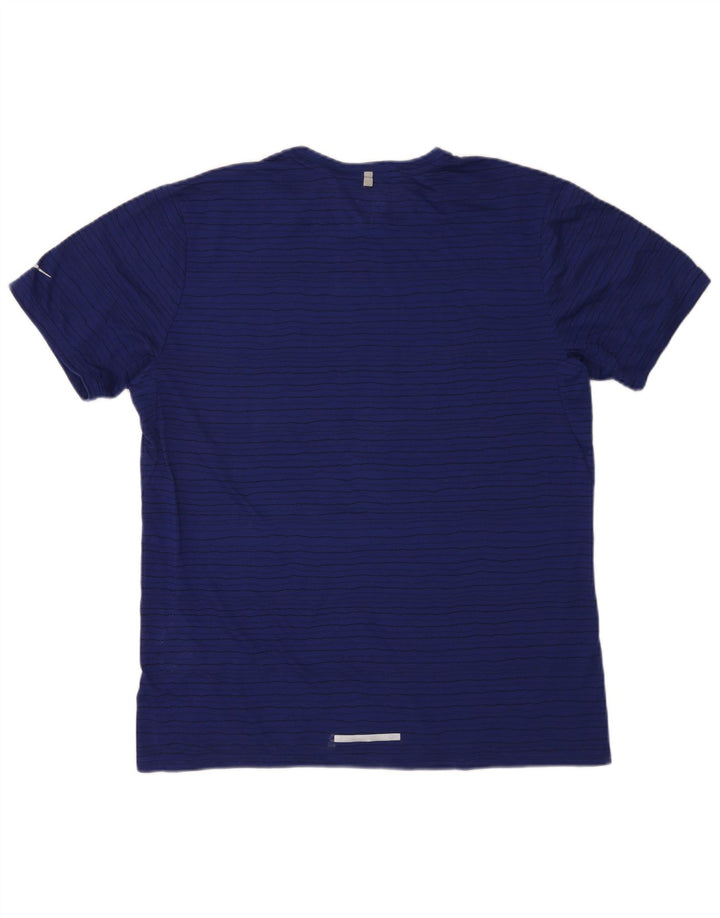 Tricou pentru bărbați Nike Dri Fit Top XL Bleumarin Poliester cu dungi