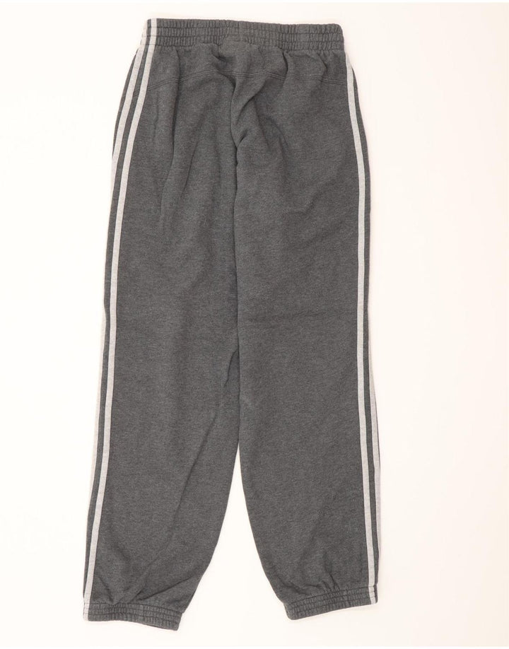 Pantaloni de trening pentru bărbați Adidas Pantaloni de jogging, bumbac, gri mic