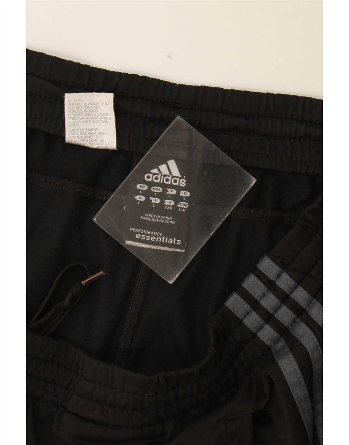 Pantaloni scurți sport pentru bărbați Adidas, mari, negru, poliester