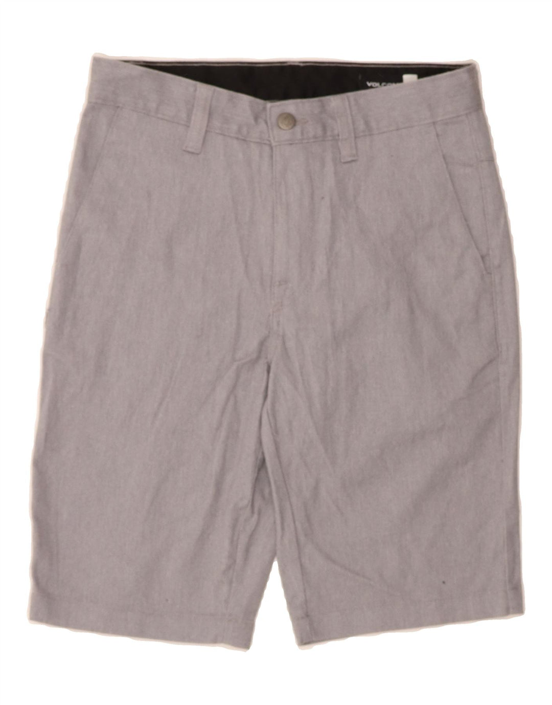 VOLCOM Mens Chino Shorts W28 Small Grey Cotton Vintage Volcom and Second-Hand Volcom from Messina Hembry 